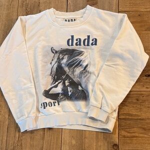 Dada Sport White Sweatshirt